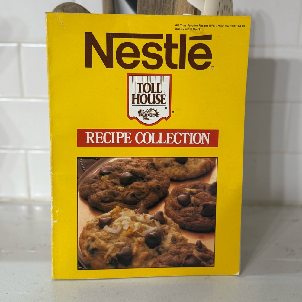 Vintage 1987 Nestle Toll House Recipe Collection Cookbook Recipes Cook Book